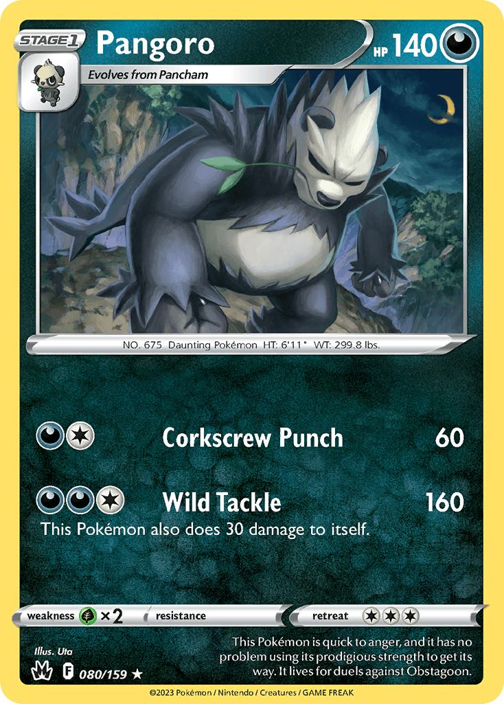 Pangoro SWSH12PT5-80