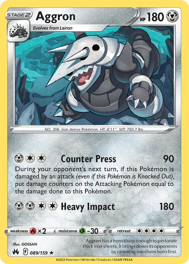 Aggron SWSH12PT5-89