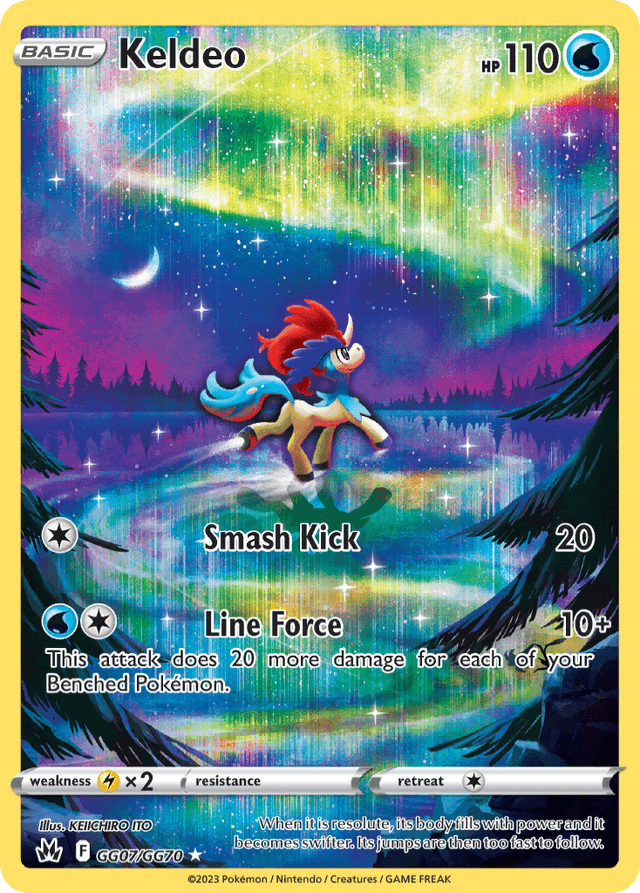 Keldeo SWSH12PT5GG-GG07