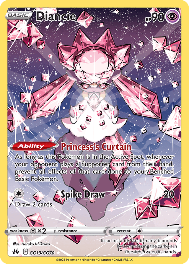 Diancie SWSH12PT5GG-GG13