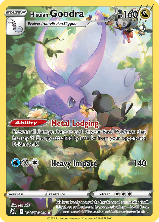 Hisuian Goodra SWSH12PT5GG-GG21