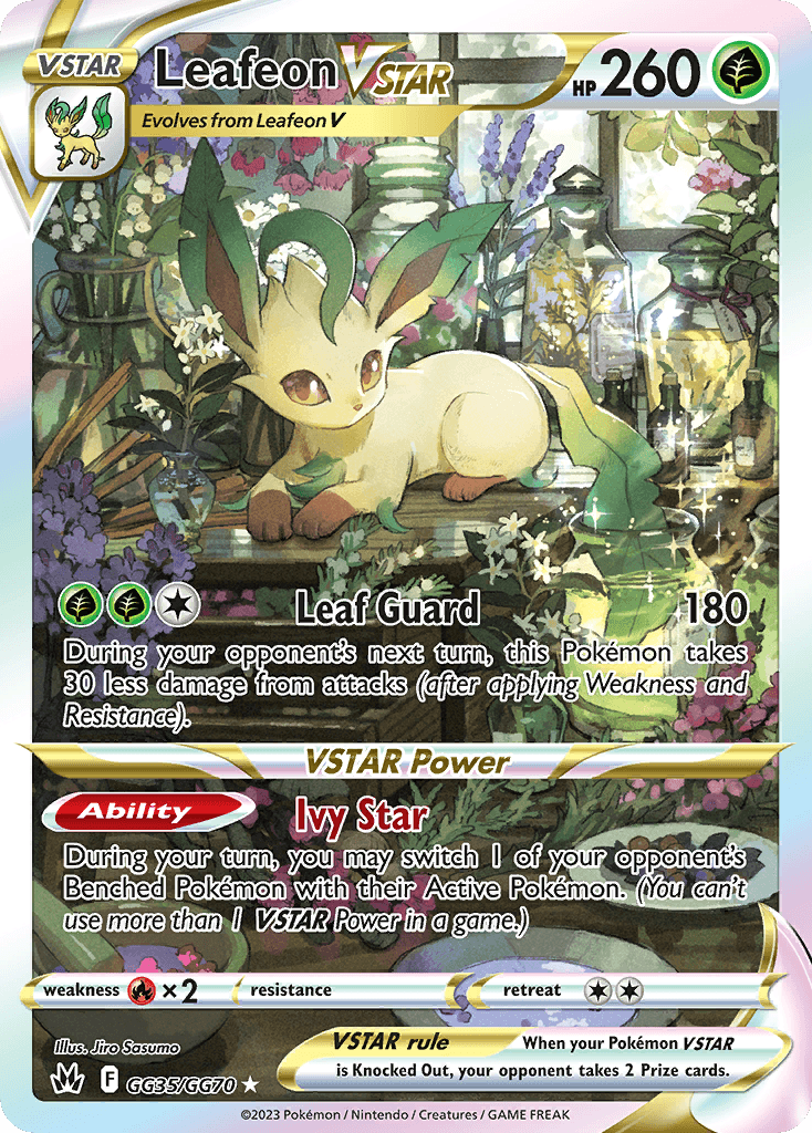 Leafeon VSTAR SWSH12PT5GG-GG35