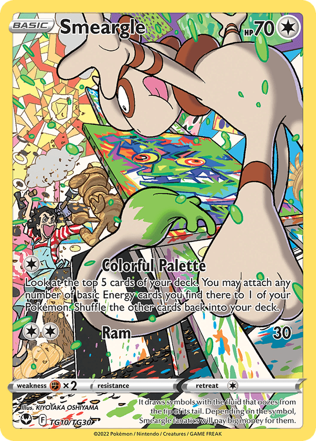 Smeargle SWSH12TG-TG10