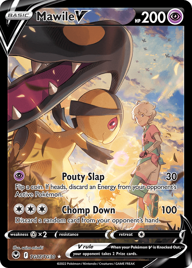 Mawile V SWSH12TG-TG17