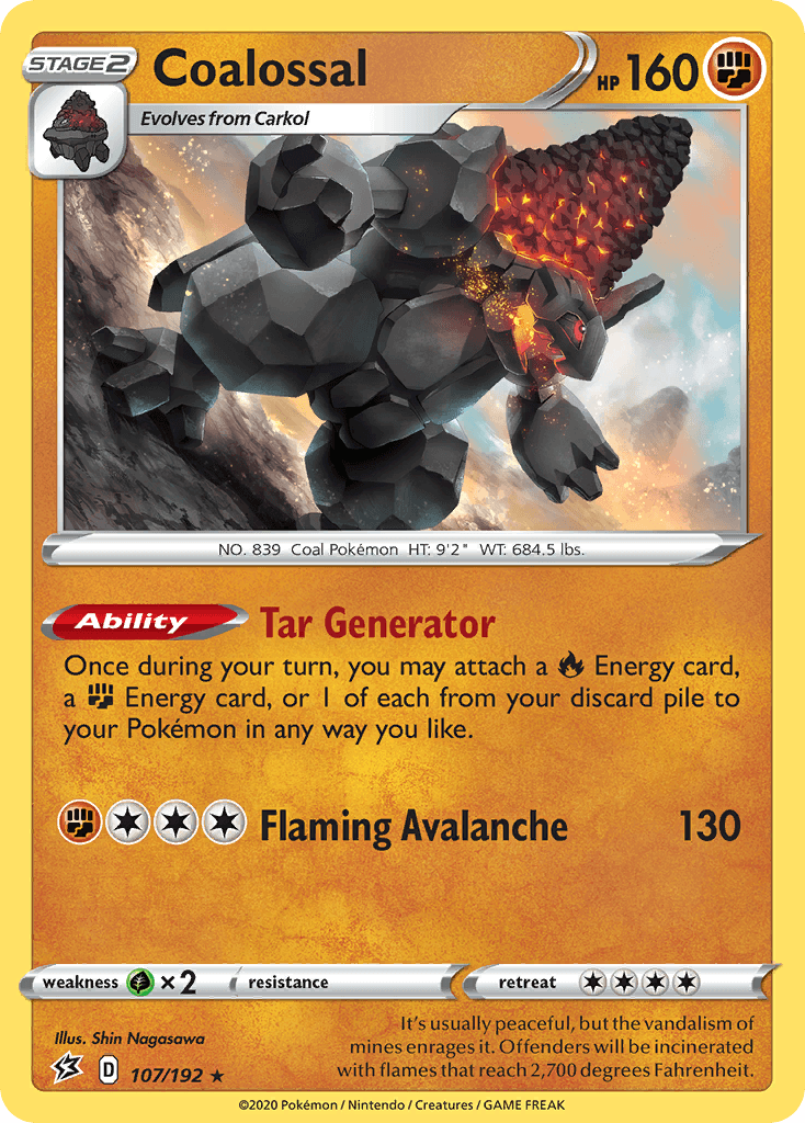 Coalossal SWSH2-107