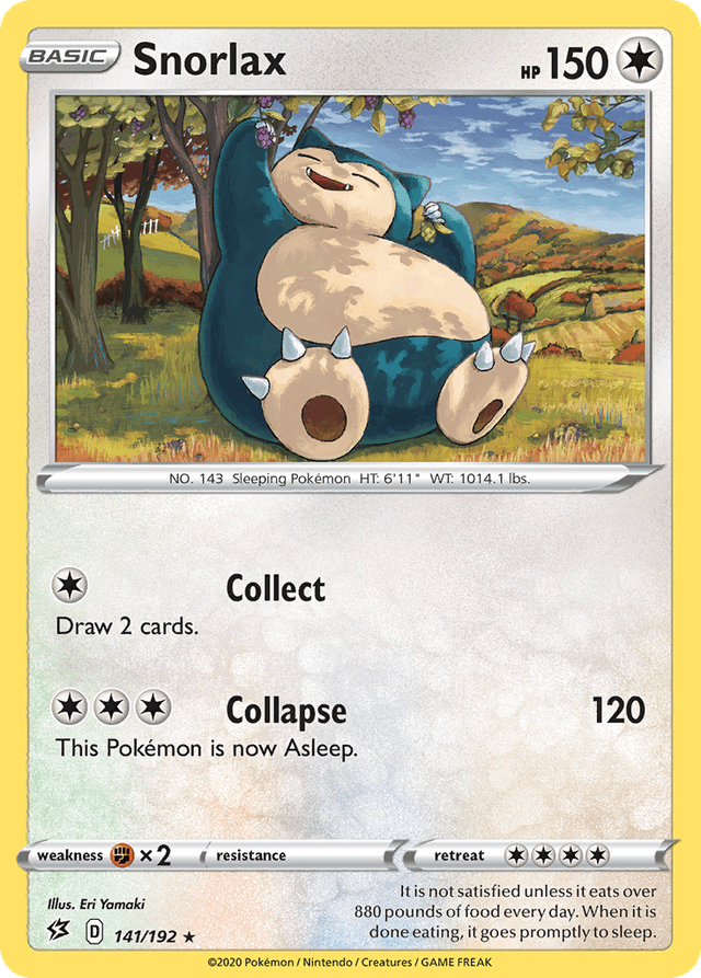 Snorlax SWSH2-141