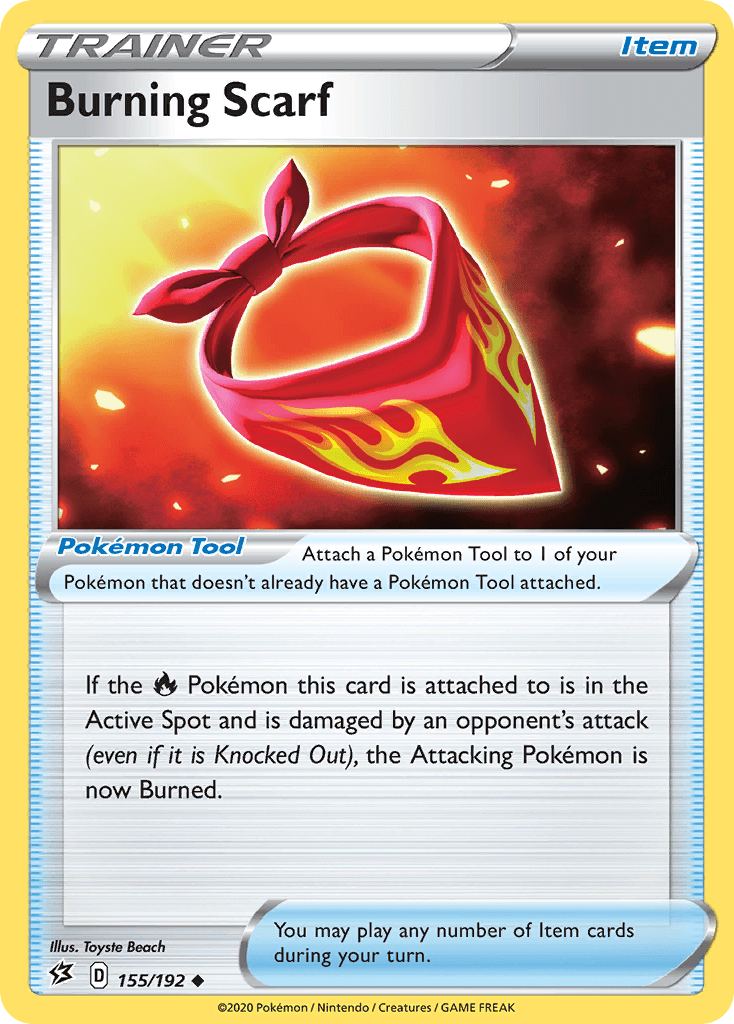 Burning Scarf SWSH2-155