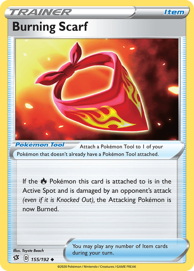 Burning Scarf SWSH2-155