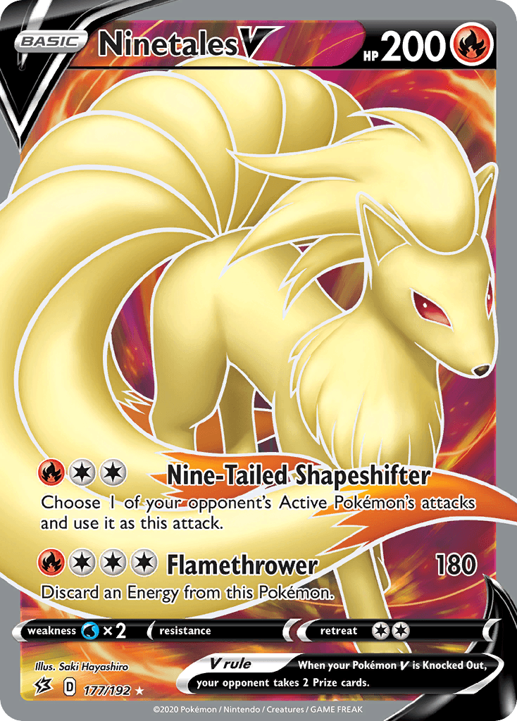 Ninetales V SWSH2-177