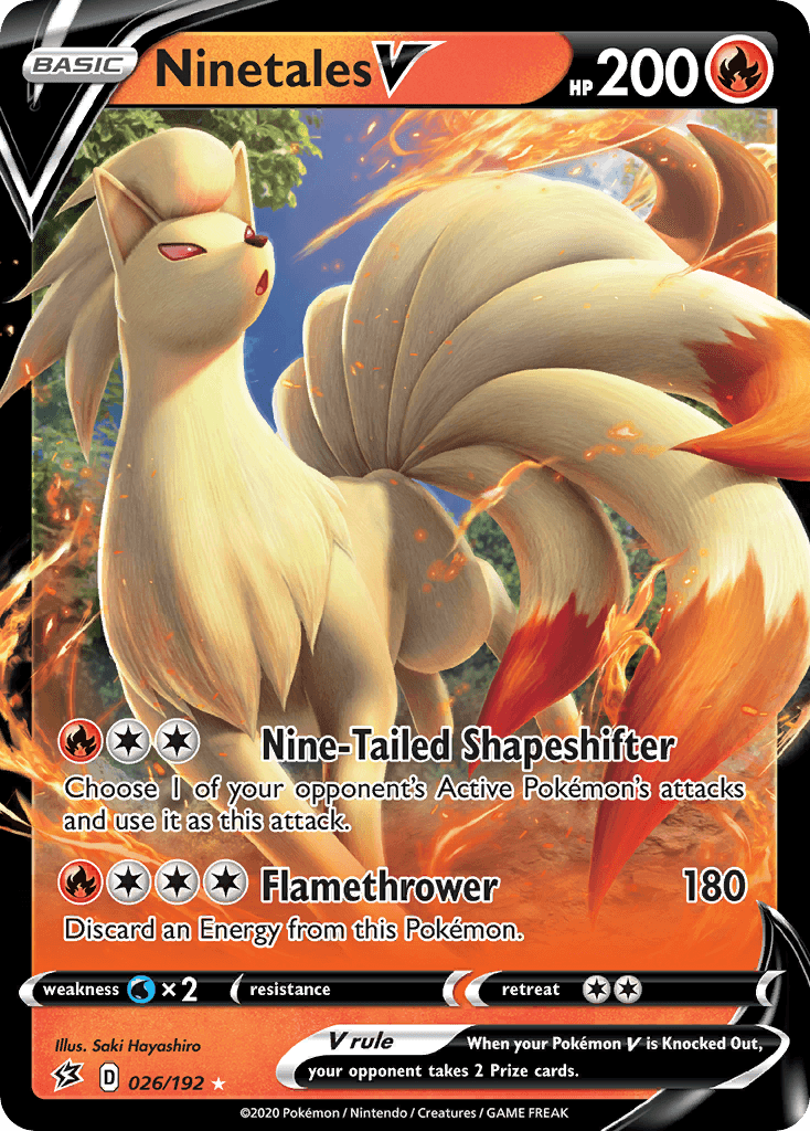 Ninetales V SWSH2-26