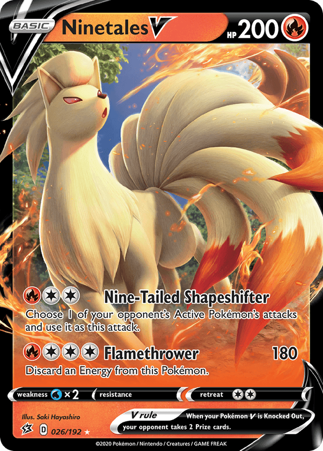 Ninetales V SWSH2-26