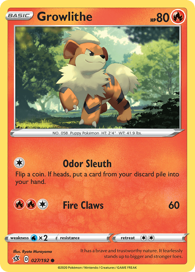 Growlithe SWSH2-27