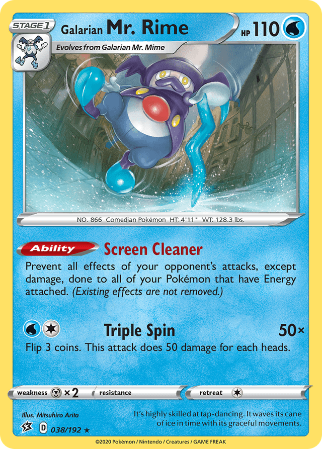 Galarian Mr. Rime SWSH2-38