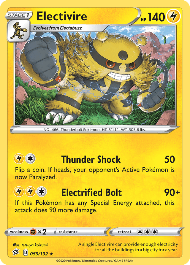 Electivire SWSH2-59