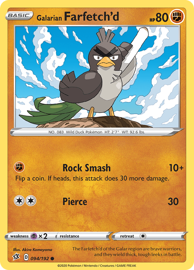 Galarian Farfetch'd SWSH2-94