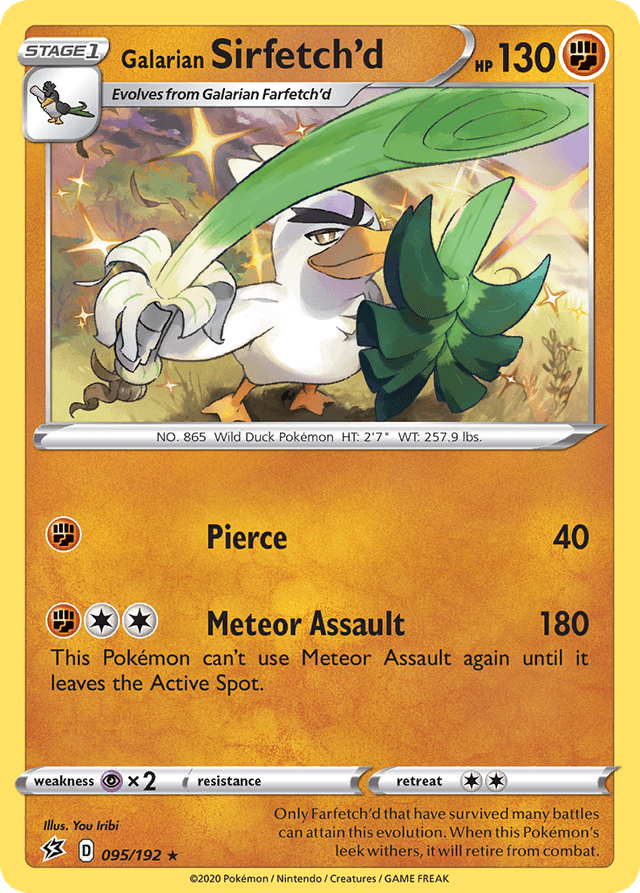 Galarian Sirfetch'd SWSH2-95