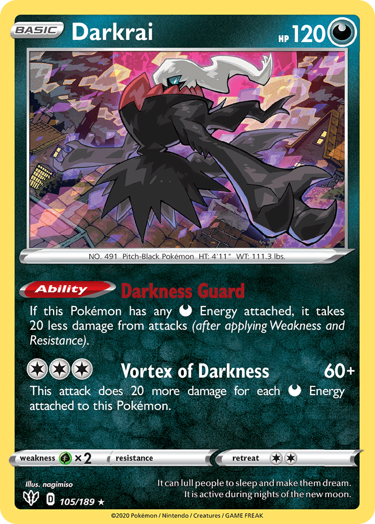 Darkrai SWSH3-105