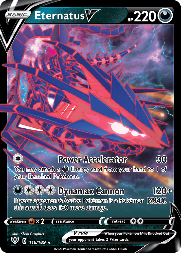 Eternatus V SWSH3-116