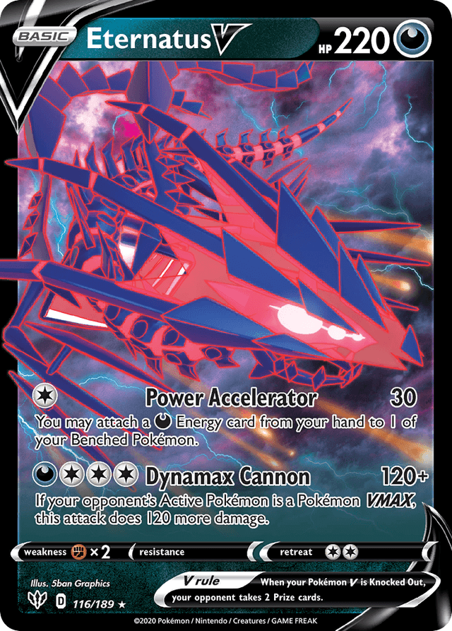 Eternatus V SWSH3-116