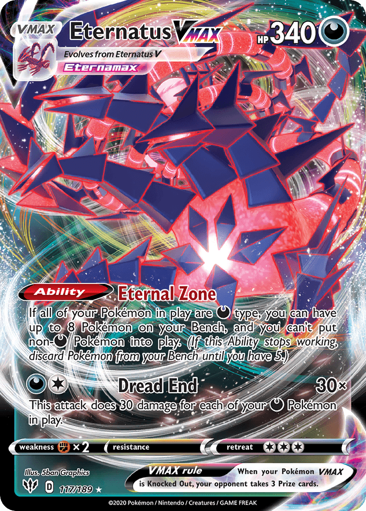 Eternatus VMAX SWSH3-117