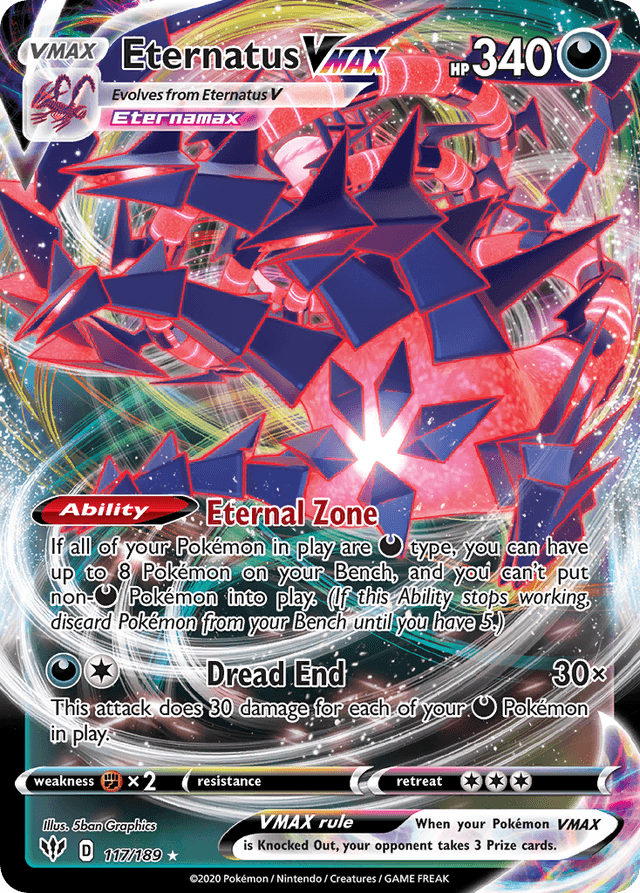 Eternatus VMAX SWSH3-117