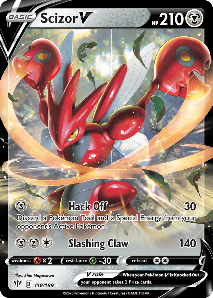 Scizor V SWSH3-118