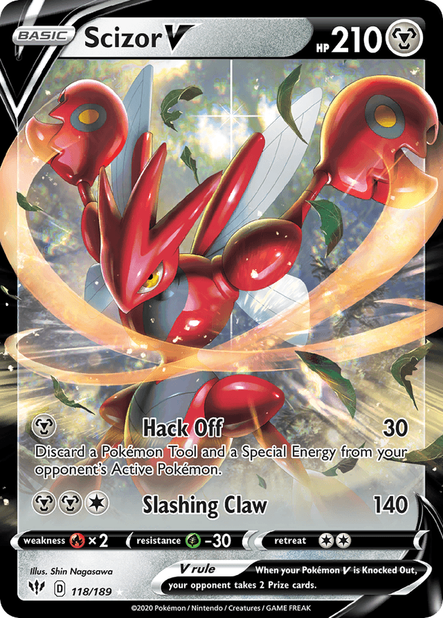 Scizor V SWSH3-118