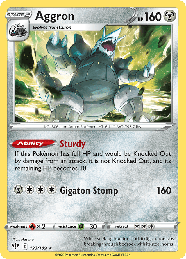 Aggron SWSH3-123