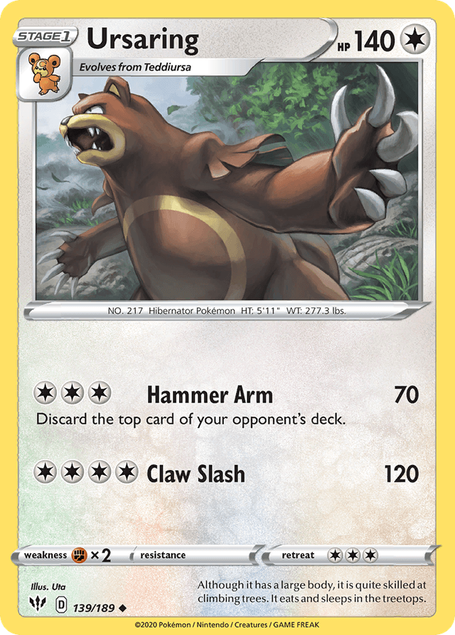 Ursaring SWSH3-139