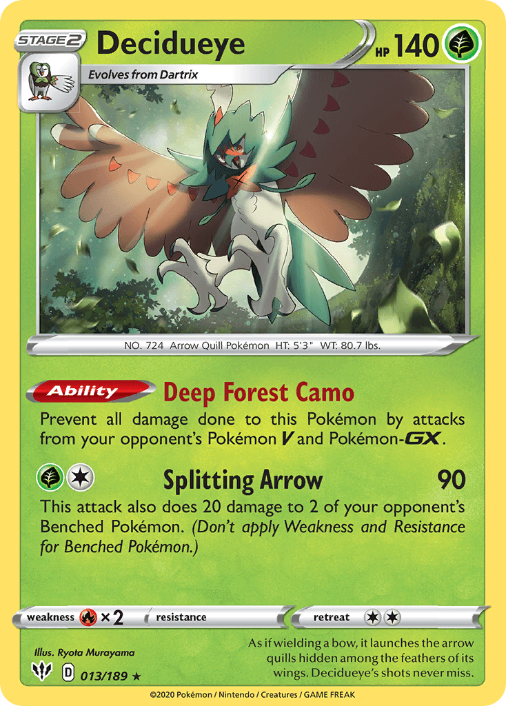 Decidueye SWSH3-13