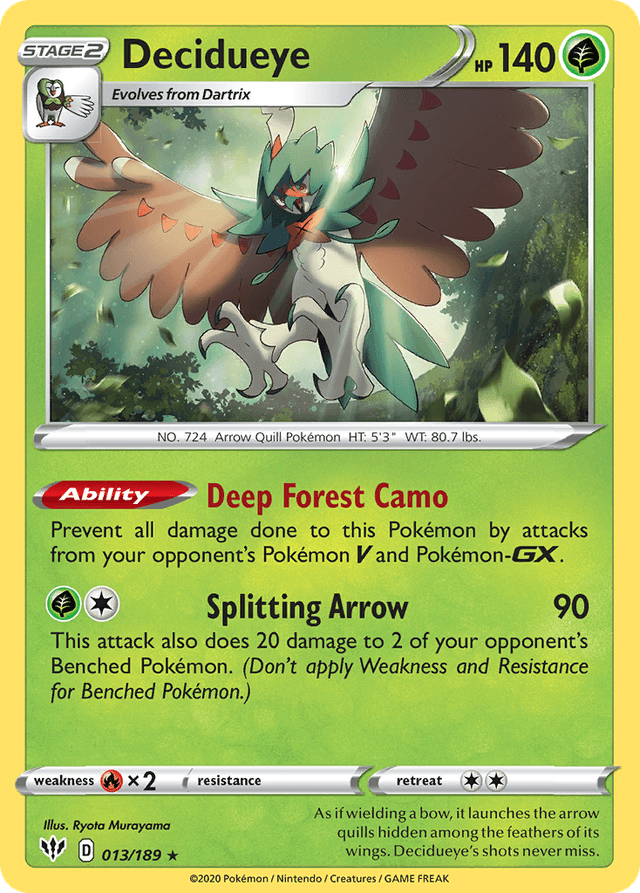 Decidueye SWSH3-13