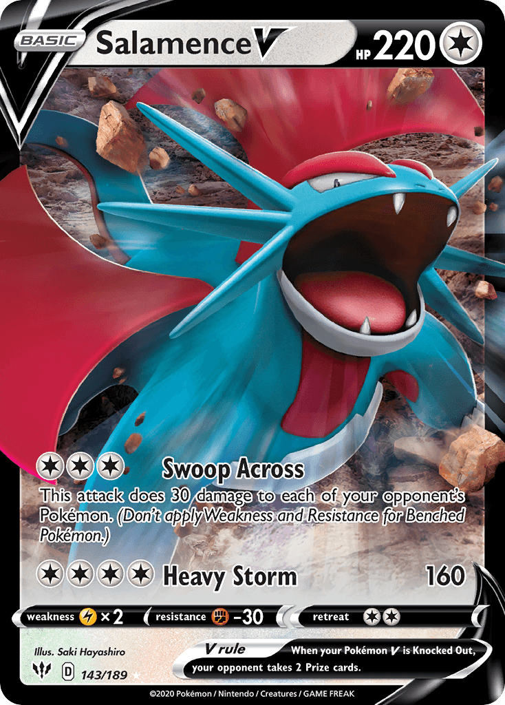 Salamence V SWSH3-143