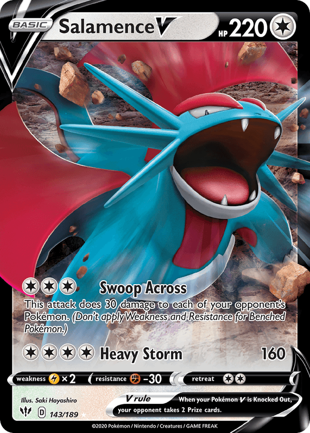 Salamence V SWSH3-143