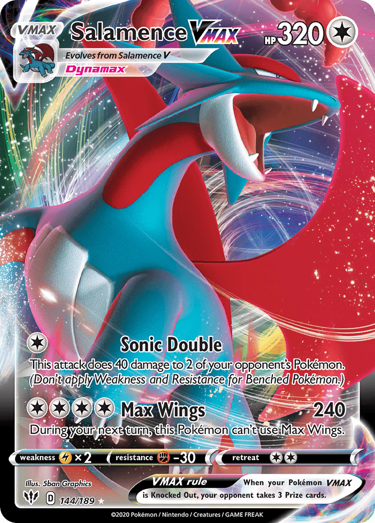 Salamence VMAX SWSH3-144