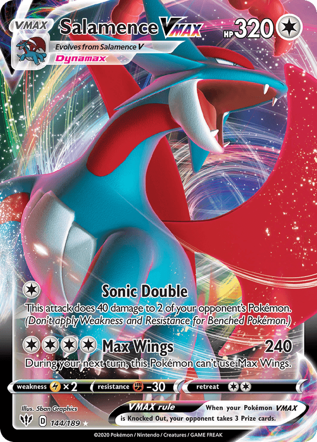 Salamence VMAX SWSH3-144