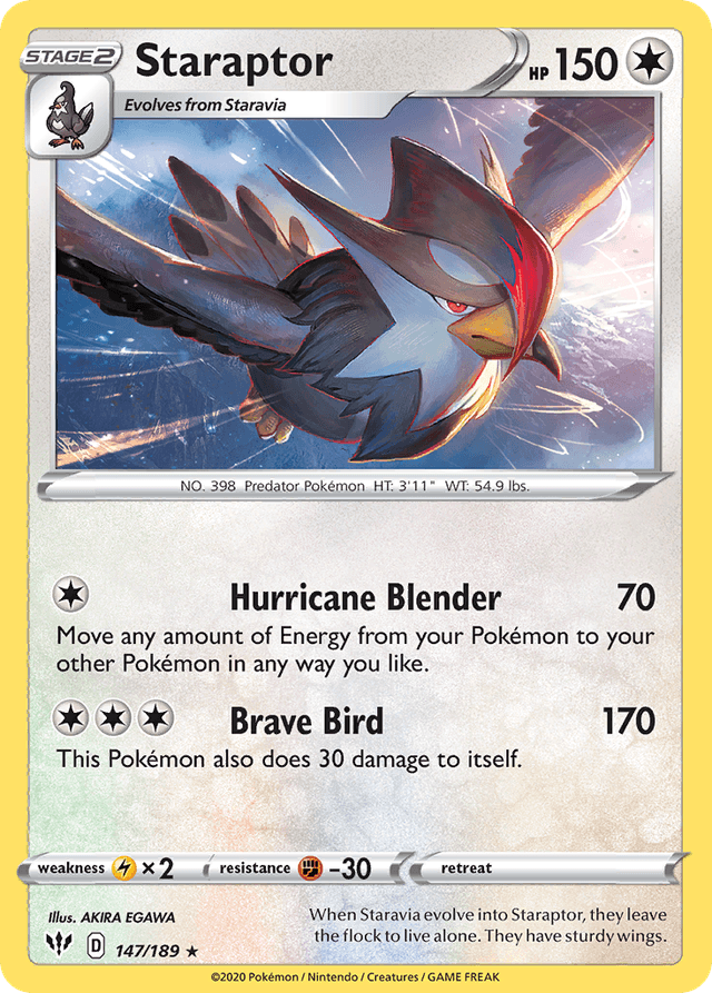 Staraptor SWSH3-147