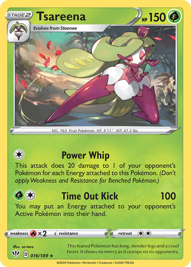 Tsareena SWSH3-16