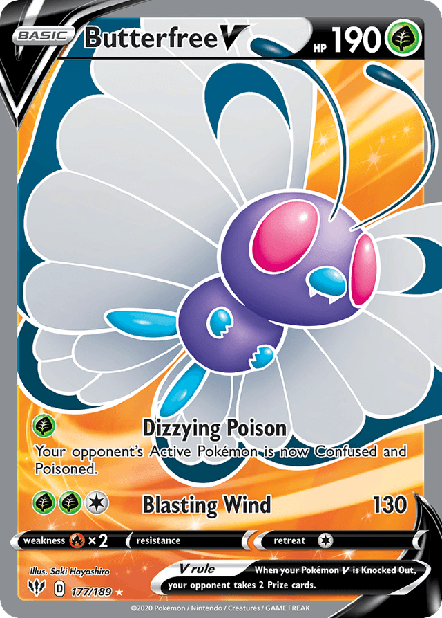 Butterfree V SWSH3-177