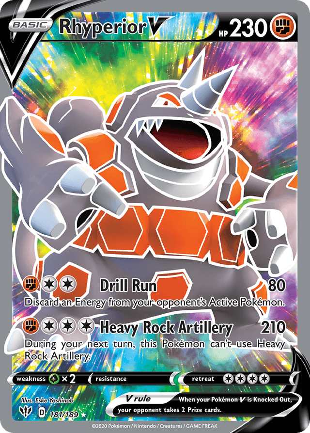 Rhyperior V SWSH3-181