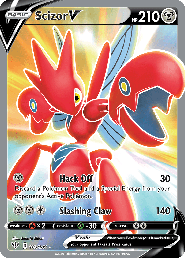 Scizor V SWSH3-183