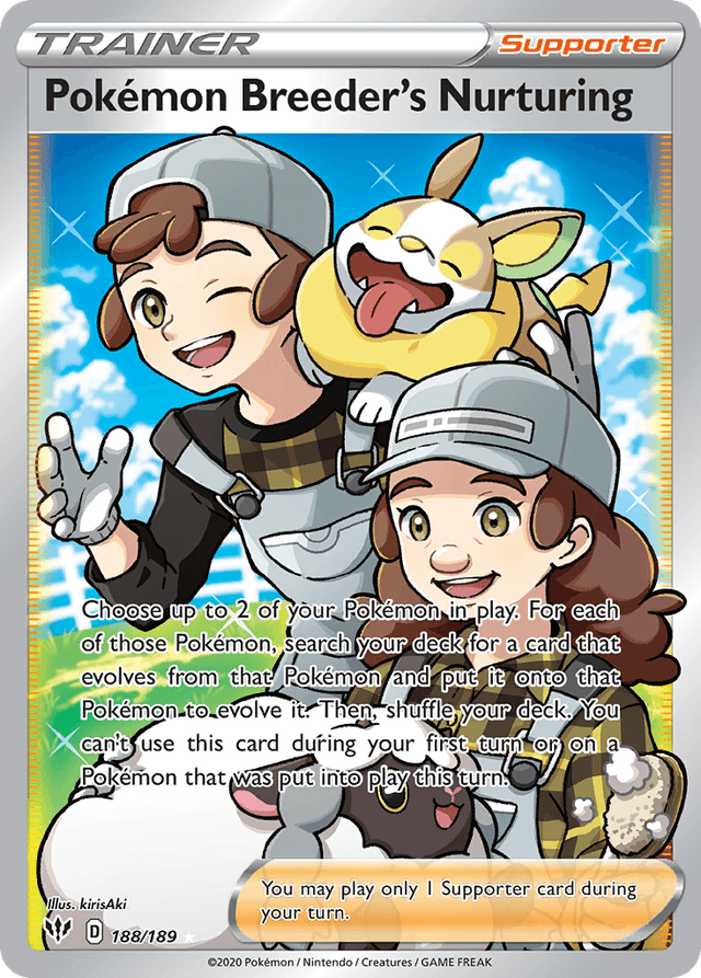 Pokémon Breeder's Nurturing SWSH3-188
