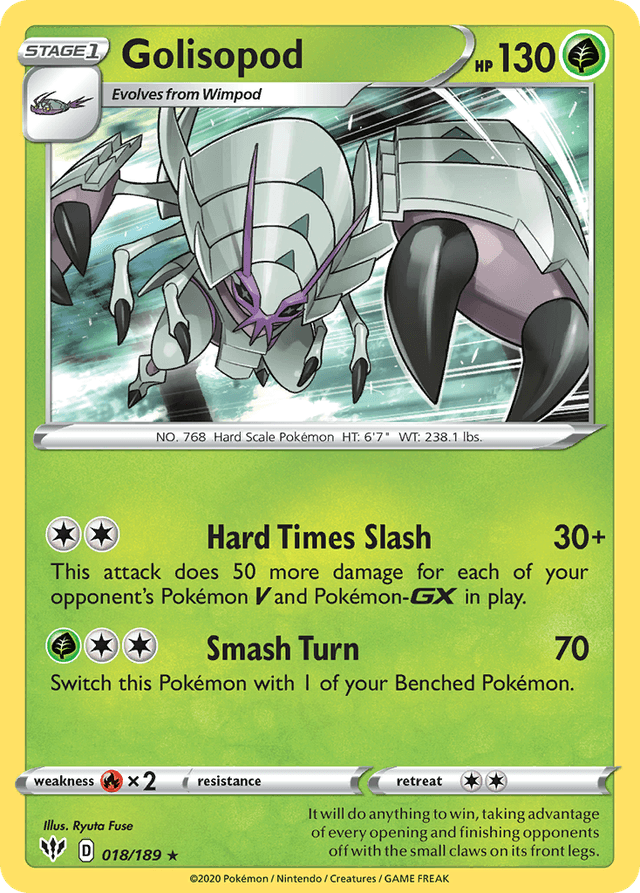 Golisopod SWSH3-18