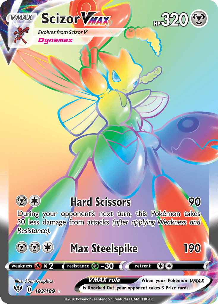 Scizor VMAX SWSH3-193
