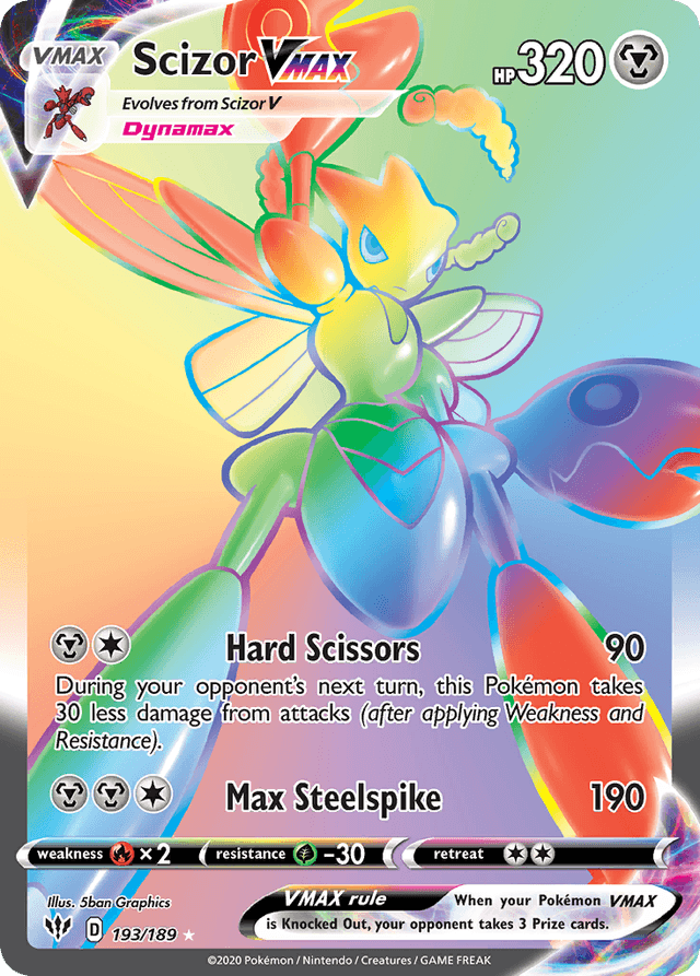 Scizor VMAX SWSH3-193