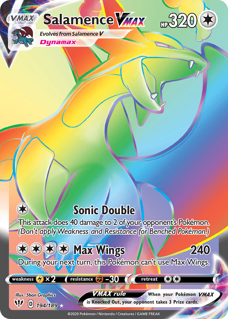 Salamence VMAX SWSH3-194