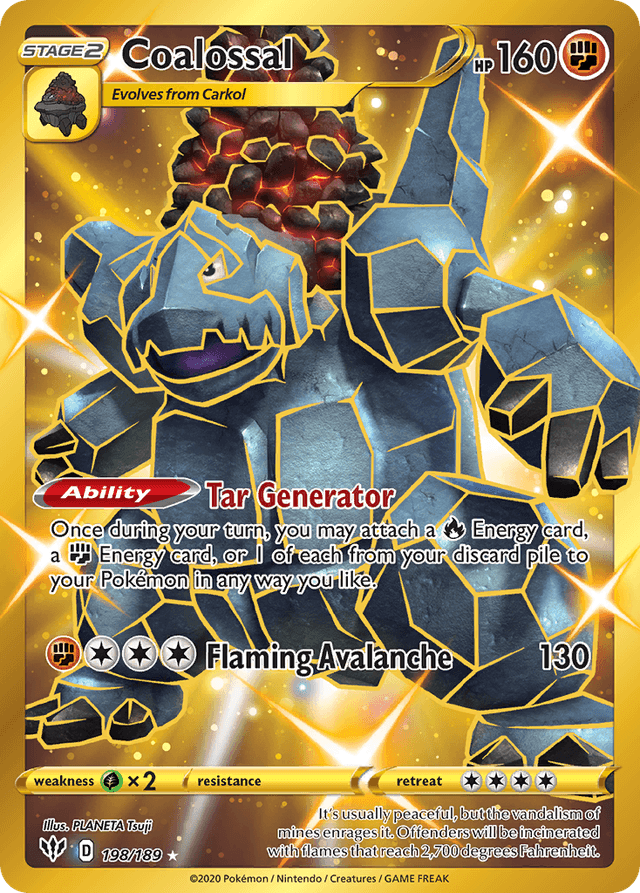 Coalossal SWSH3-198
