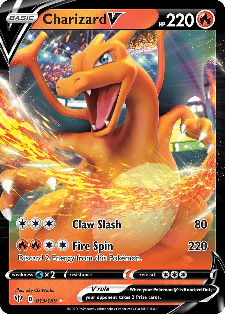 Charizard V SWSH3-19