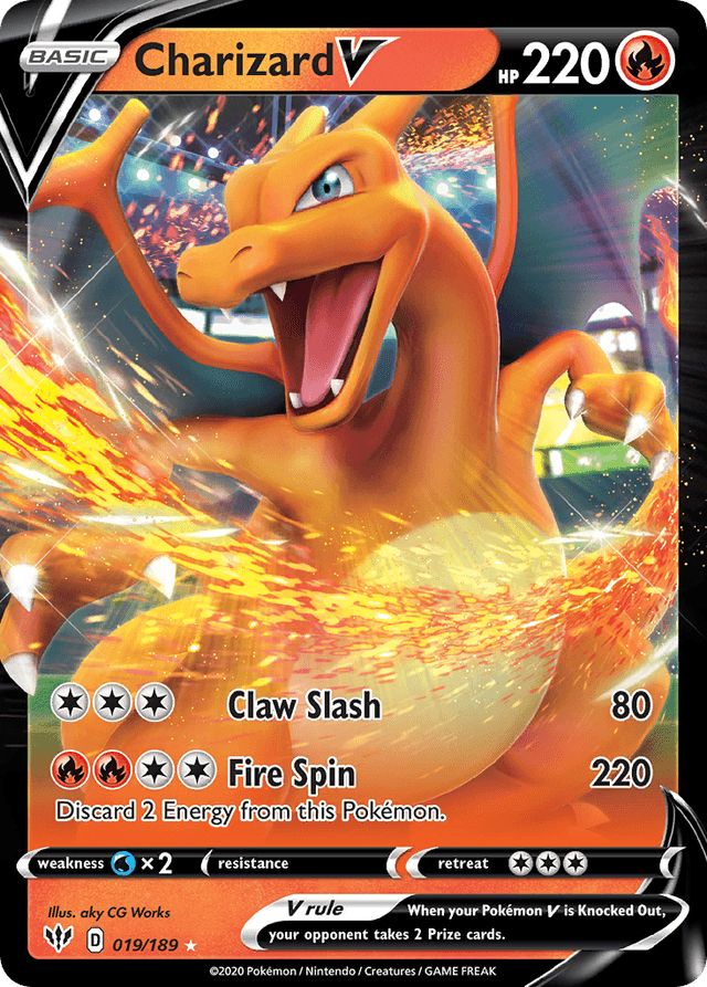 Charizard V SWSH3-19