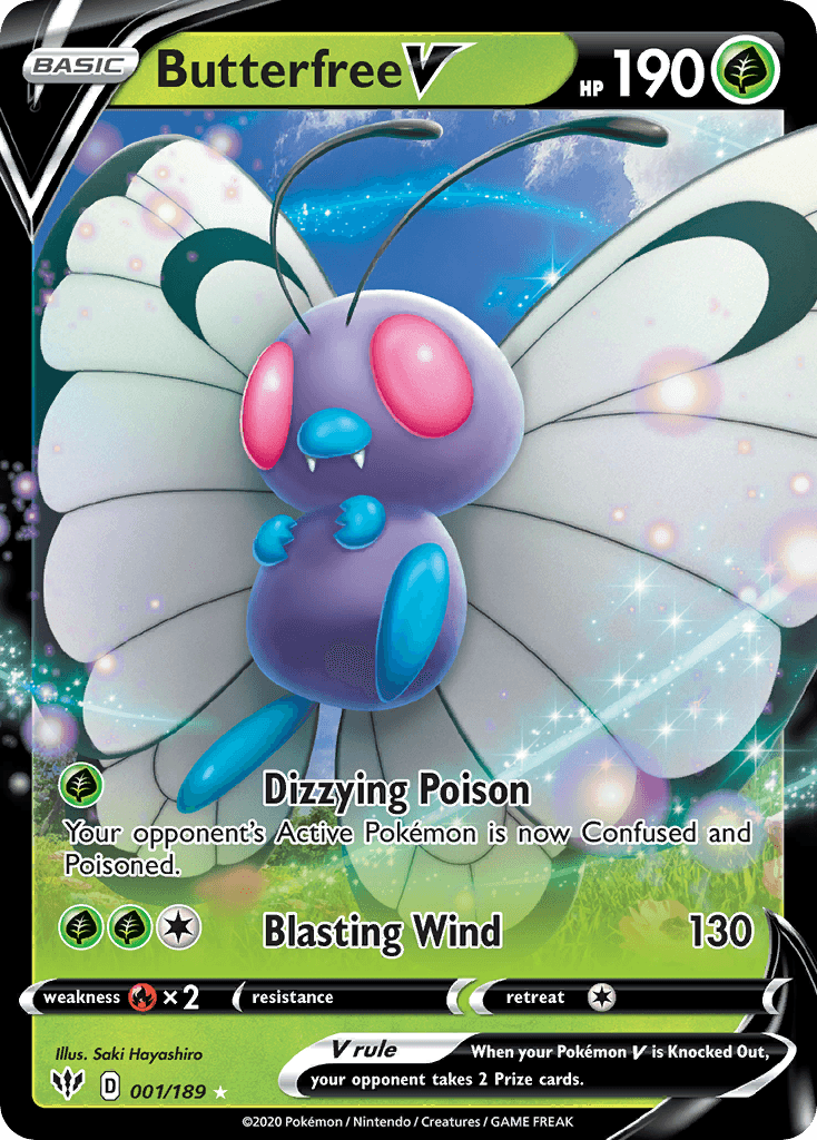 Butterfree V SWSH3-1