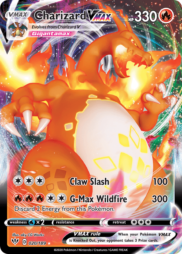 Charizard VMAX SWSH3-20